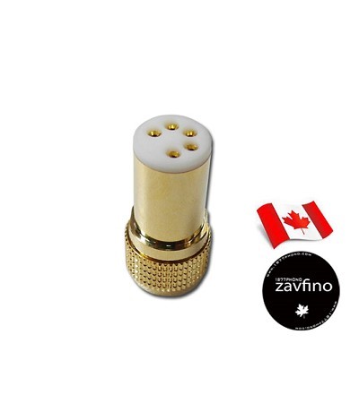 zavfino 1877 PHONO TAD-1G 24K鍍金唱臂端子 (直式)