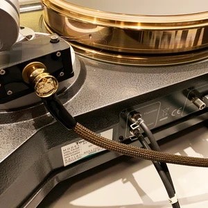 GOLD RUSH AU/AG - GOLD COATED OCC + SOLID PURE SILVER 唱臂線