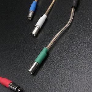 CRYOGOLD-AG™ - GOLD COATED COPPER/PURE SILVER HEADSHELL LEADS 唱頭線