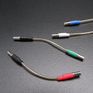 CRYOGOLD-AG™ - GOLD COATED COPPER/PURE SILVER HEADSHELL LEADS 唱頭線