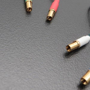 HEADSHELL/CARTRIDGE CLIPS 24K DIRECT GOLD PLATED 唱頭端子