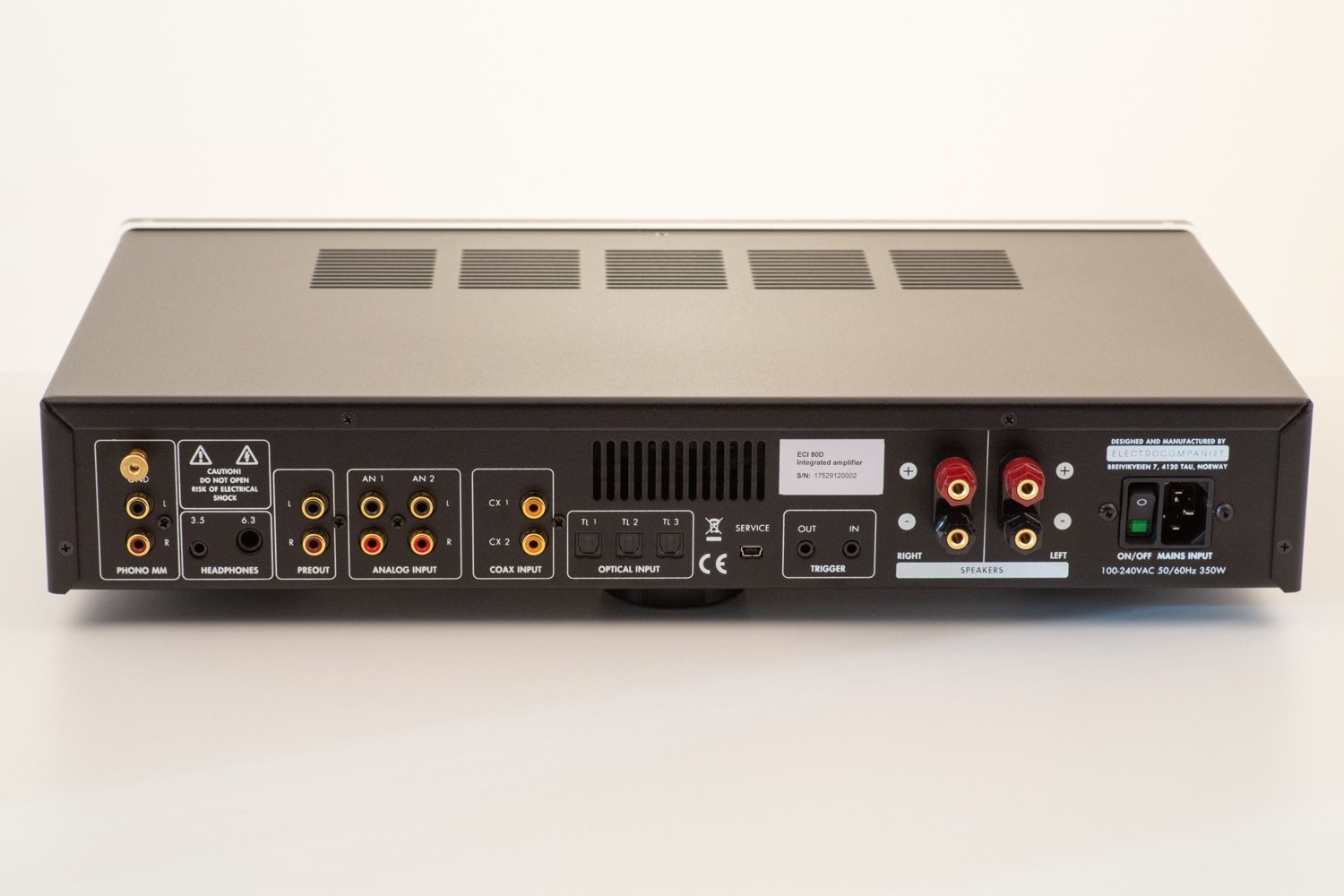 EC I80D INTEGRATED AMPLIFIER 綜合擴大機