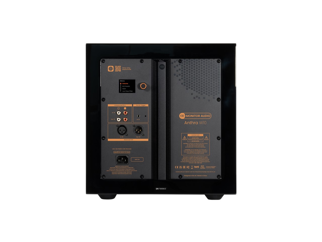 Anthra W10 主動式重低音
