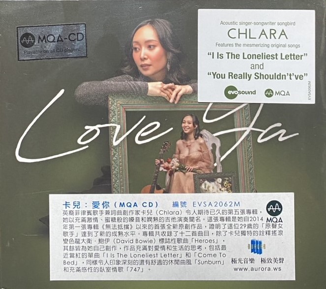 Chlara 卡兒 / Love Ya  愛你 (MQACD)