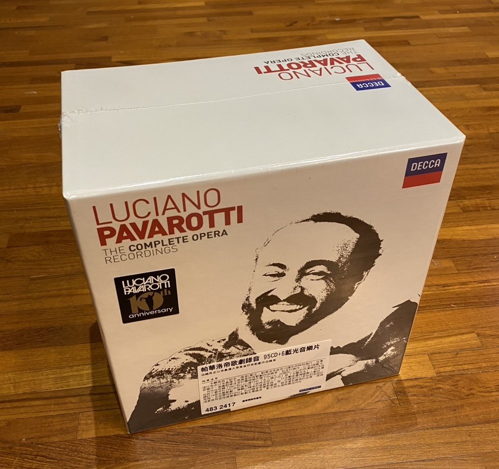 帕華洛帝歌劇錄音 (95CD+6BD)