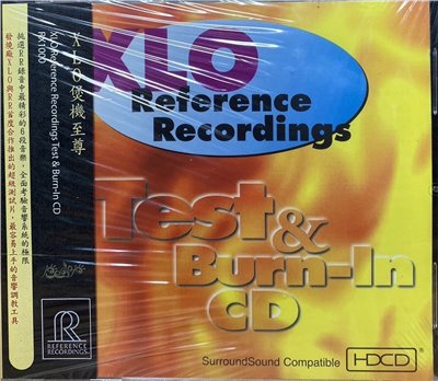 XLO / REFERENCE RECORDINGS (CD)