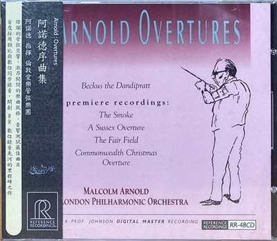 MALCOLM ARNOLD LPO / ARNOLD OVERTURES 阿諾德序曲集 (CD)