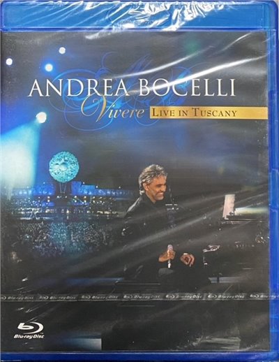 Andrea Bocelli 安德烈波伽利/ Vivere Live in Tuscany 生命奇蹟 托斯坎尼演唱會 (藍光BD)