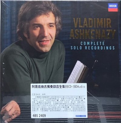 Vladimir Ashkenazy Complete Solo Recordings / 阿胥肯納吉獨奏錄音全集 (89CD+1BDAudio)